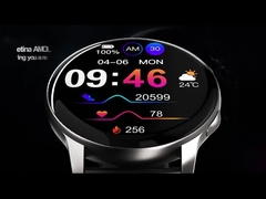 Durable LA17 AMOLED 4G Smart Watch IP67 Waterproof Voice Call Online