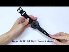 Lw92 Smart Watch Breathing Training Step Calories Distance Tracker Wrist Watch