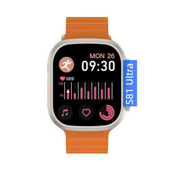 S8 Ultra Cool TFT LCD Smart Watch IP68 Waterproof BT Calling 502x410