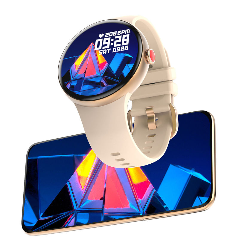 Mini 1.2 Inch AMOLED Smart Watch Multifunctional Aluminum Alloy