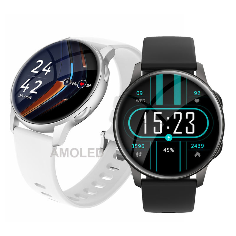 Sport Fitness AMOLED Smart Watch Heart Rate Monitor 3ATM Waterproof