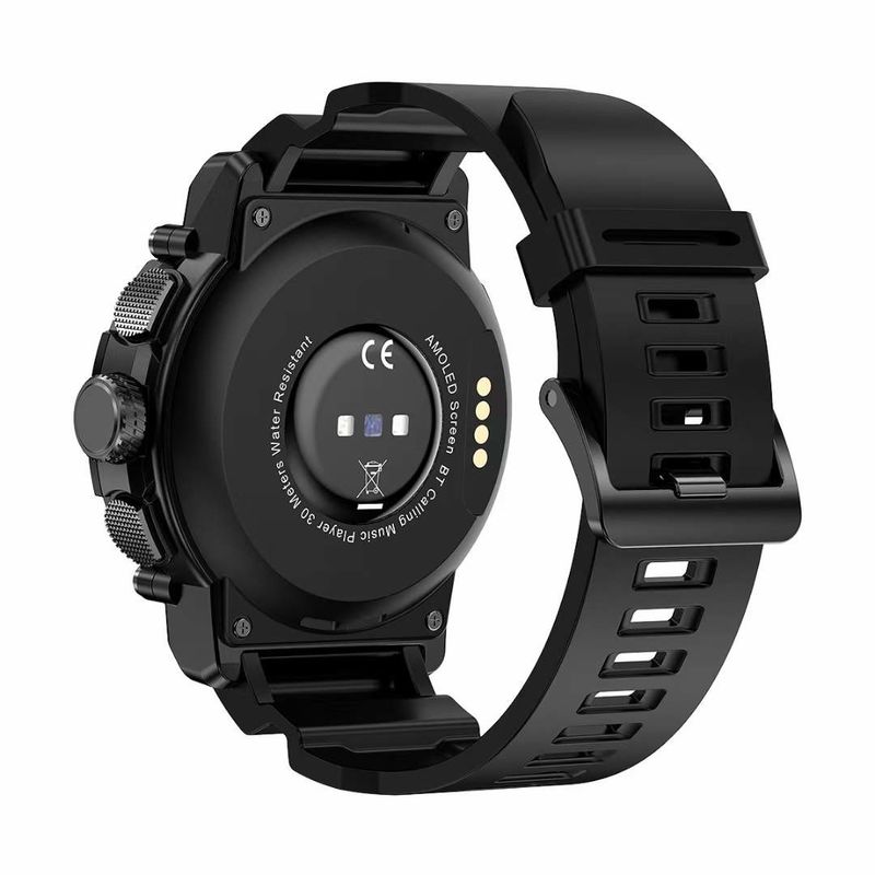 IP68 Waterproof Smart Watch Swimming Tracker , 4G Smartwatch With Music Control