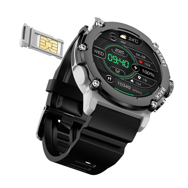 1.39 inch SIM Card Smart Watch 360x360 Zinc Alloy 4G GPS Touch Screen WIFI