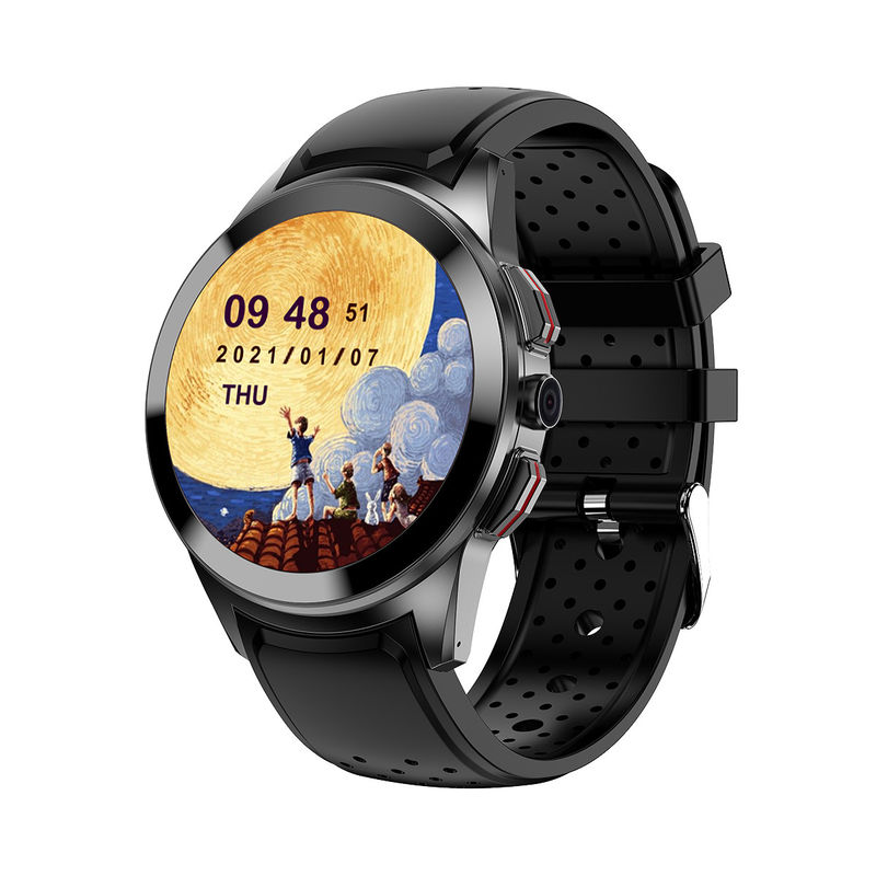 AMOLED GPS 4G Smart Watch Multifunctional 12 Language For Kids