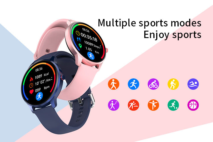 Multipurpose Smartwatch Sport Watch Bluetooth Range IP68 Waterproof