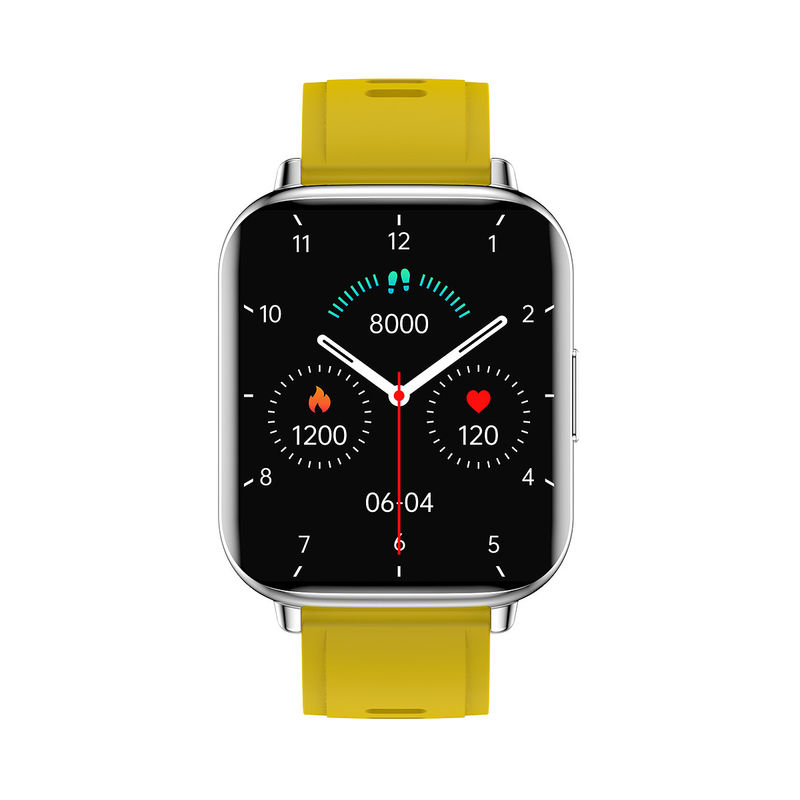 ODM 3ATM Square Shape Smart Watch Stress Monitor Multipurpose