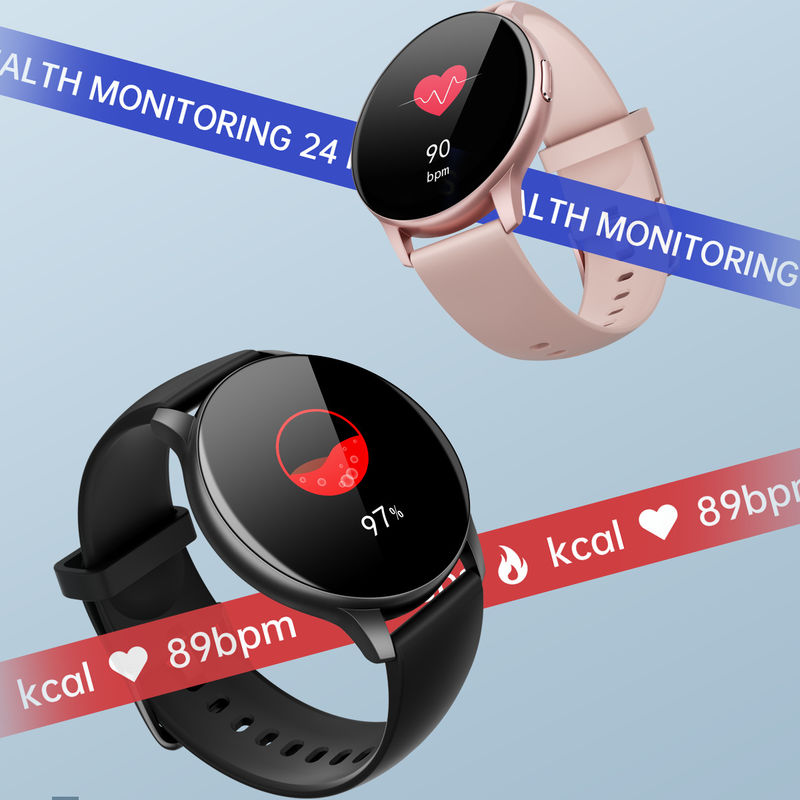 Wearable Mobile Smartwatch In Circle Shape Multifunctional 240x240