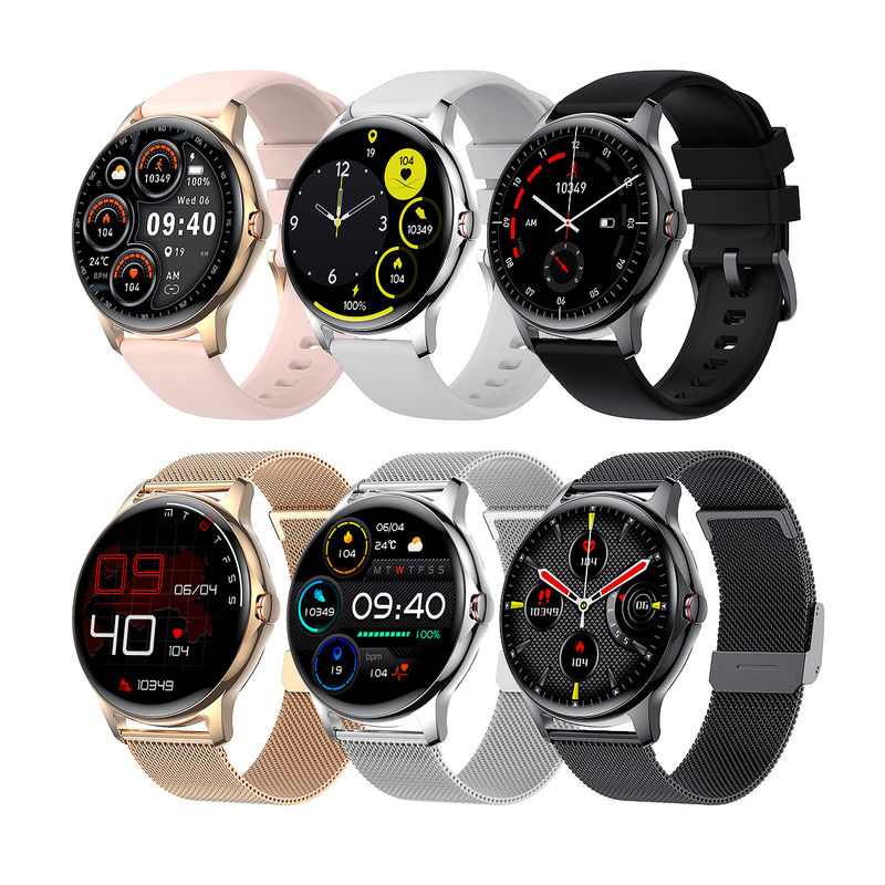 240x240 3ATM Round Shape Smart Watch Fitness Tracker Multifunctional