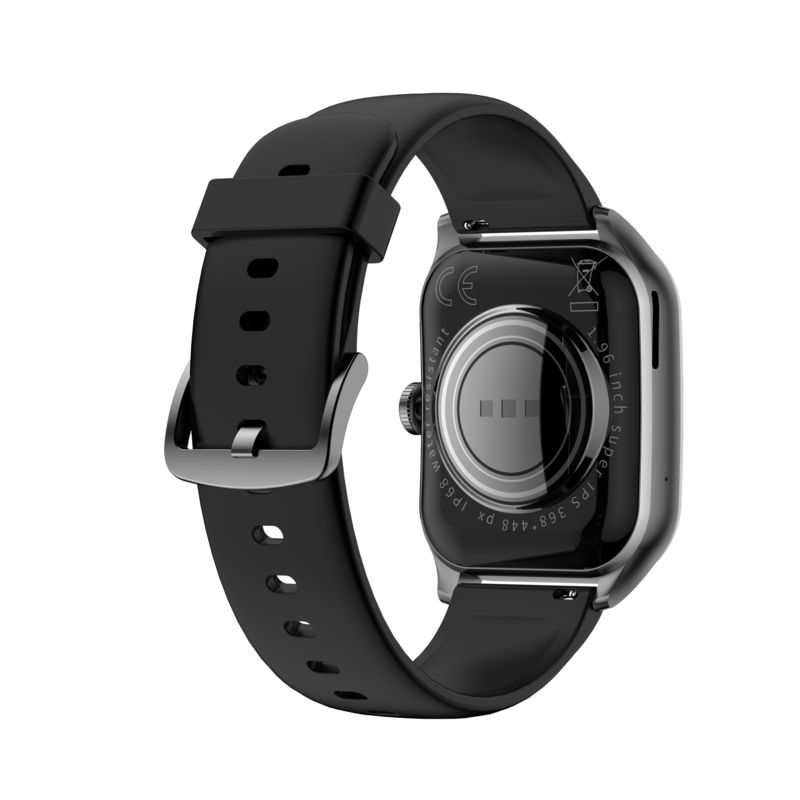 Square LA31 AMOLED Smart Watch Fitness Tracking Plastic Material 1.96 Inch