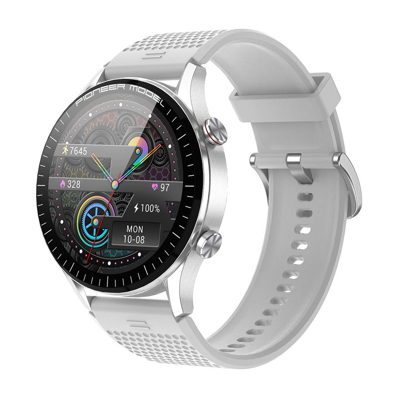 Waterproof IP68 Round Shape Smart Watch AMOLED Screen Bluetooth Calling