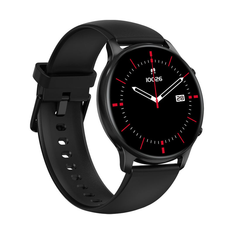 Aluminum Alloy Sports Bluetooth Smart Watch For Men Women 1.28 Inch TFT