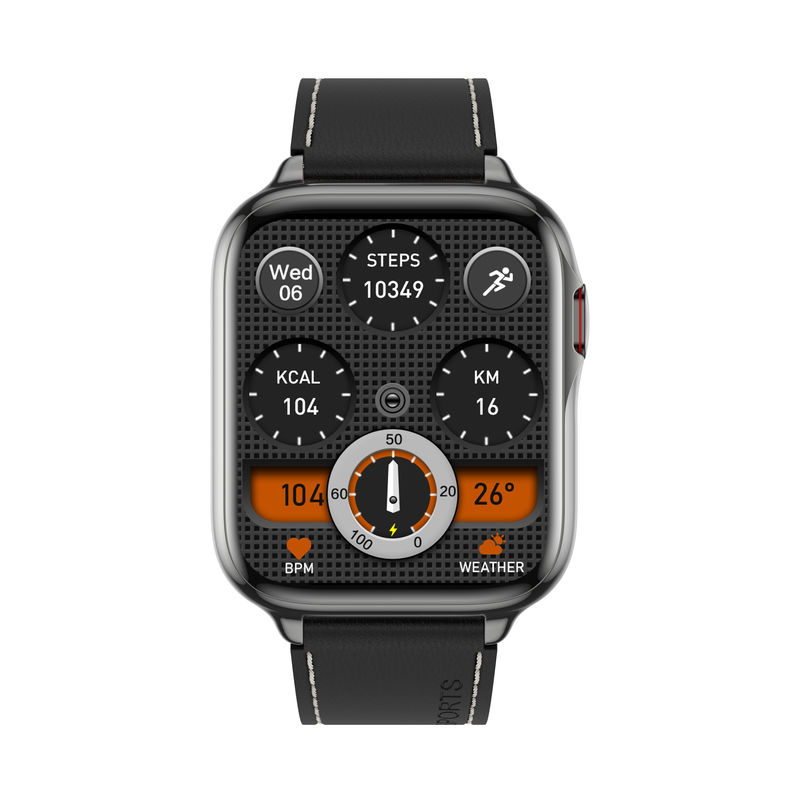 Zinc Alloy Digital Smartwatch For Men With Calling Multipurpose 240x280
