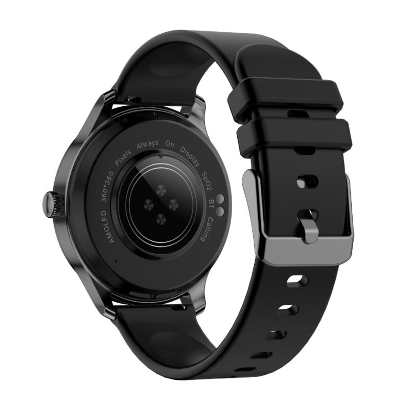 1.32 Inch Screen Unisex Smart Watch Breathing Training Step Calories Distance Tracker Wrist Watch