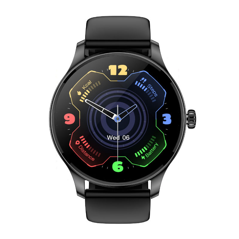 Zinc Alloy Unisex Smart Watch 1.38 Inch Smart Watches Step Calories Distance Tracker