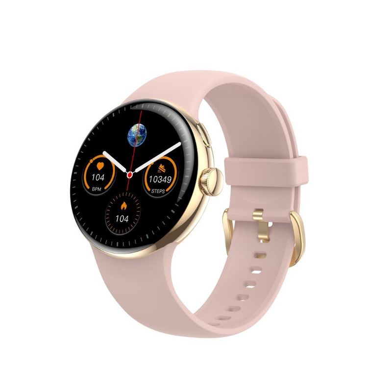 Touch Screen Sports Amoled Smart Watch 1.3'' Round For Monitoring Health