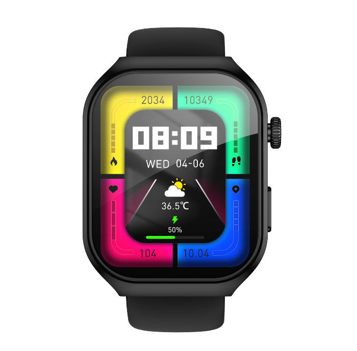 Linwear Fashion AMOLED Display Smart Watch With Music Control / Activity Tracker