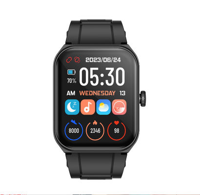 Heart Rate Monitoring AMOLED Smart Watch Magnetic Charging Multiple Sports